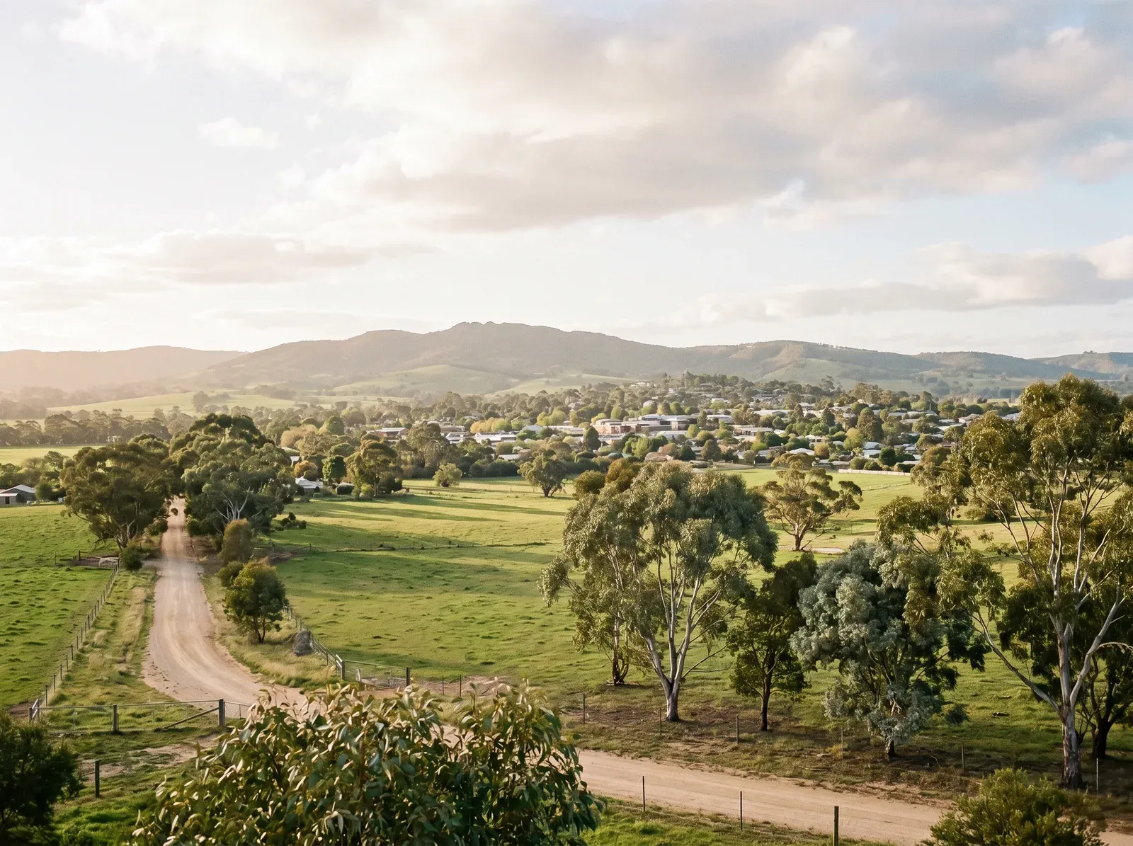 A peaceful semi-rural outlook near Mount Barker